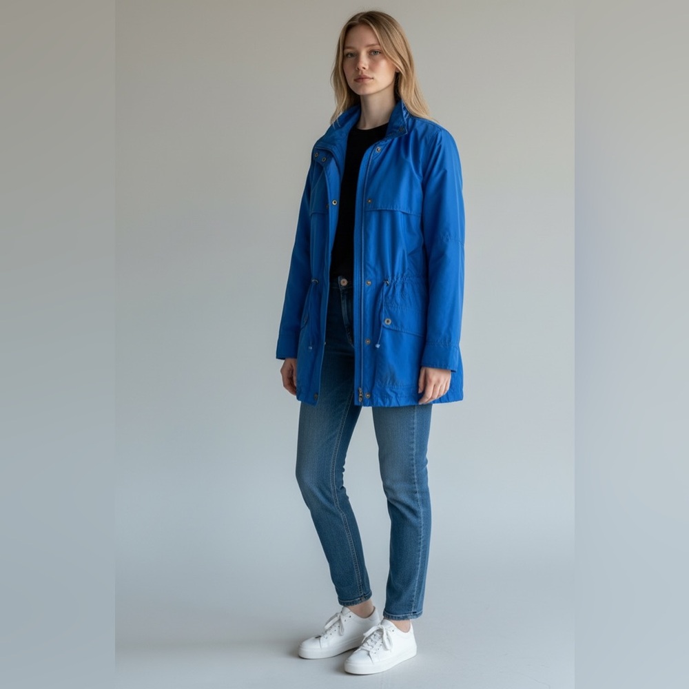 Ralph Lauren Royal Blue Utility Anorak Jacket